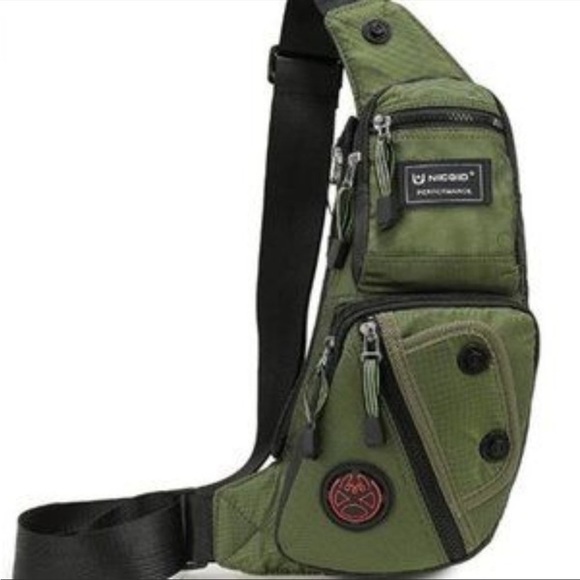 Sling Bag Chest Shoulder Backpack Fanny Pack Crossbody Bags for Men